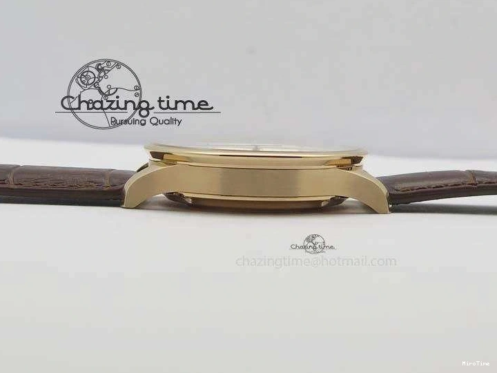 MIROTIME 0418 Portuguese Chrono RG IW371480 ZF 1:1 Best Edition White Dial On Brown Leather Strap A7750 V HighPerformance 7266